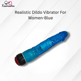 Realistic Dildo Vibrator For Women-Blue
