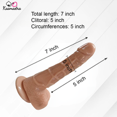Kaamastra Realistic Suction Dildo For Womens