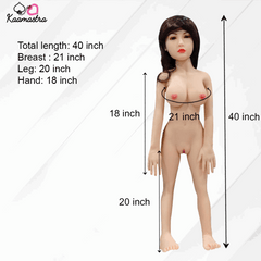 Kaamastra's 3.3 ft Real Silicon Sex Doll