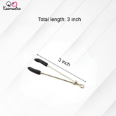 Kaamastra V Metal Nipple Clamps