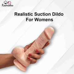 Kaamastra Realistic Suction Dildo For Womens