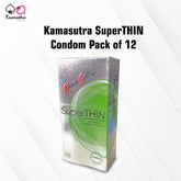 Kamasutra Superthin Pack of 12 Condoms