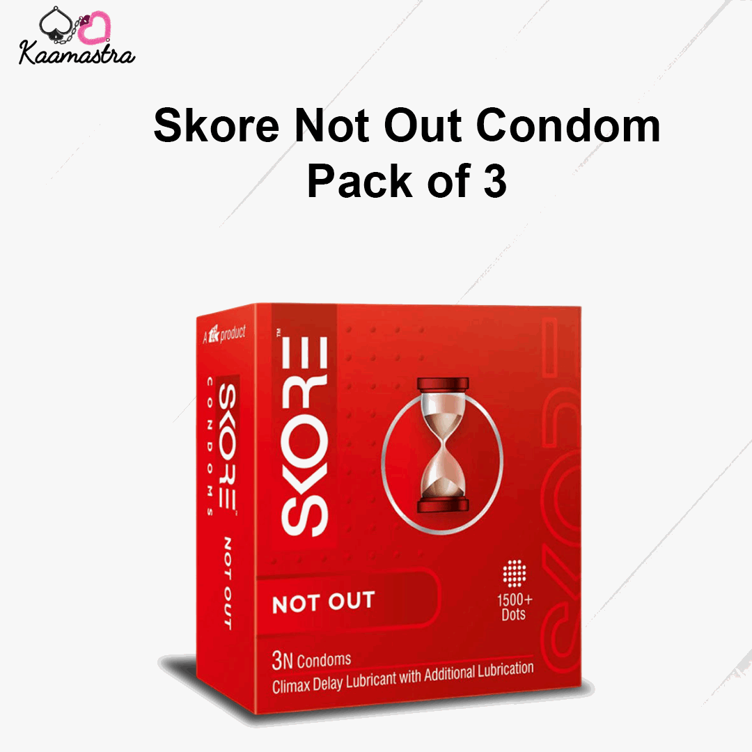 Skore Condom Not Out Condom Pack of 3