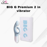 Kaamastra BIG G Premium 2-in-1 vibrator β dual stimulation with heating