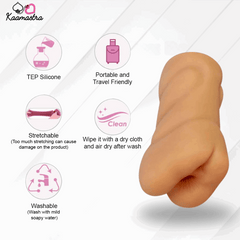 Features: TPE silicone, portable, easy-to-clean masturbation sleeve