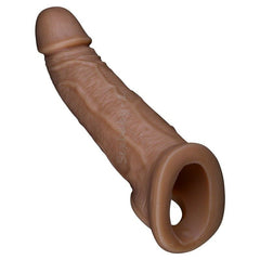 Kaamastra Brown Silicone Penis Extending Sleeve