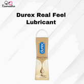 Durex Real Feel Lubricant - 50ml silicone-based long-lasting lube