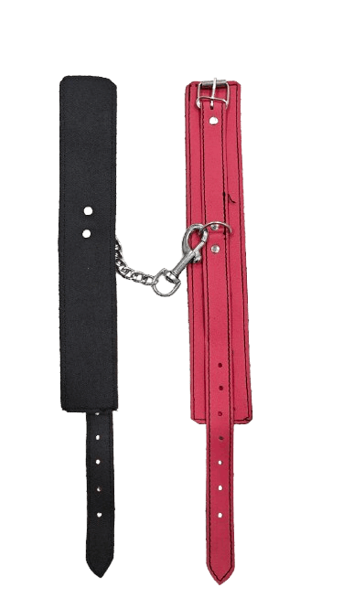 Kaamastra pink hand cuffs for sensory play and light bondage