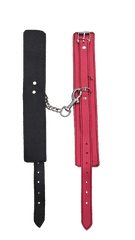 Kaamastra pink hand cuffs for sensory play and light bondage