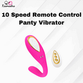 Kaamastra dual-motor panty vibrator - 7-inch wearable pleasure toy