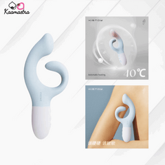 Close-up of KISTOU heating technology in Kaanastha vibrator