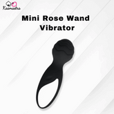 Kaamastra Mini Rose Wand vibrator β floral-shaped pleasure device with 10 vibration modes