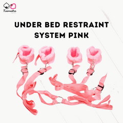 Pink Fur bed restraint kit on Kaamastra