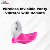 Wireless invisible panty vibrator with remote β hands-free pleasure