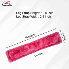 Adjustable leg restraint strap (10.5 x 2.4 inches) from Kaamastra bondage kit