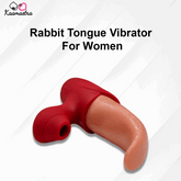 Rabbit tongue vibrator for women