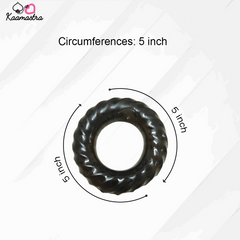 Penis ring size - 5-inch circumference measurement diagram