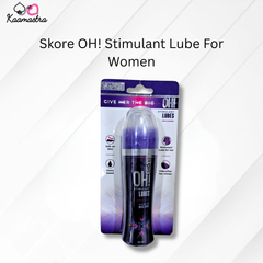 Skore OH! Stimulant Lube packaging for women on a white background