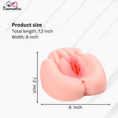 Product dimensions: 7.2-inch length, 6-inch width - Compact sex doll