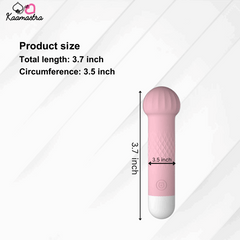 Dimensions: 3.7-inch length, 3.5-inch circumference