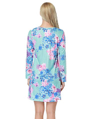 Kaamastra Floral Print Pattern Mini Length Dress