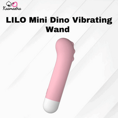 Kaamastra LILO Mini Dino Vibrating Wand – Playful Design