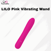 Kaamastra LILO Pink Vibrating Wand product packaging and branding