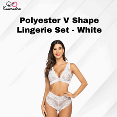 Kaamastra Polyester V Shape Lingerie Set