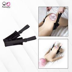 Kaamastra Adjustable Body Restraint For Couple - Black