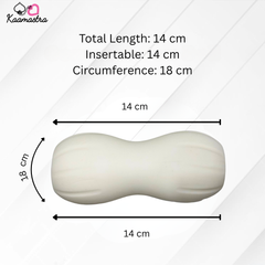 Kaamastra's Silicon Masturbating Sleeve White