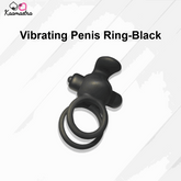 Kaamastra's Vibrating Penis Ring-Black