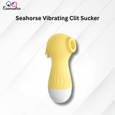 Kaamastra's Yellow Vibrating Clit Sucker with 10 Frequency Levels