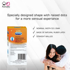 Durex dotted condom on Kaamastra