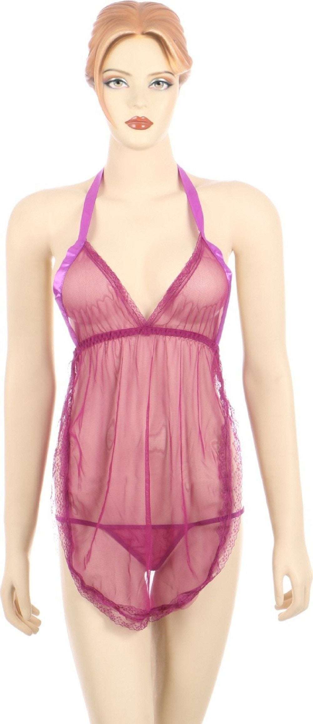 ItspleaZure Women's Pink Babydoll Q2LCL026PK for at itspleaZure