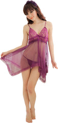 ItspleaZure Women's Purple Babydoll Q2LCL025PP for at itspleaZure