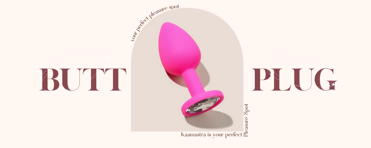 Pink Silicone Butt Plug