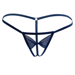Kaamastra Bikini Mini G-String - Blue