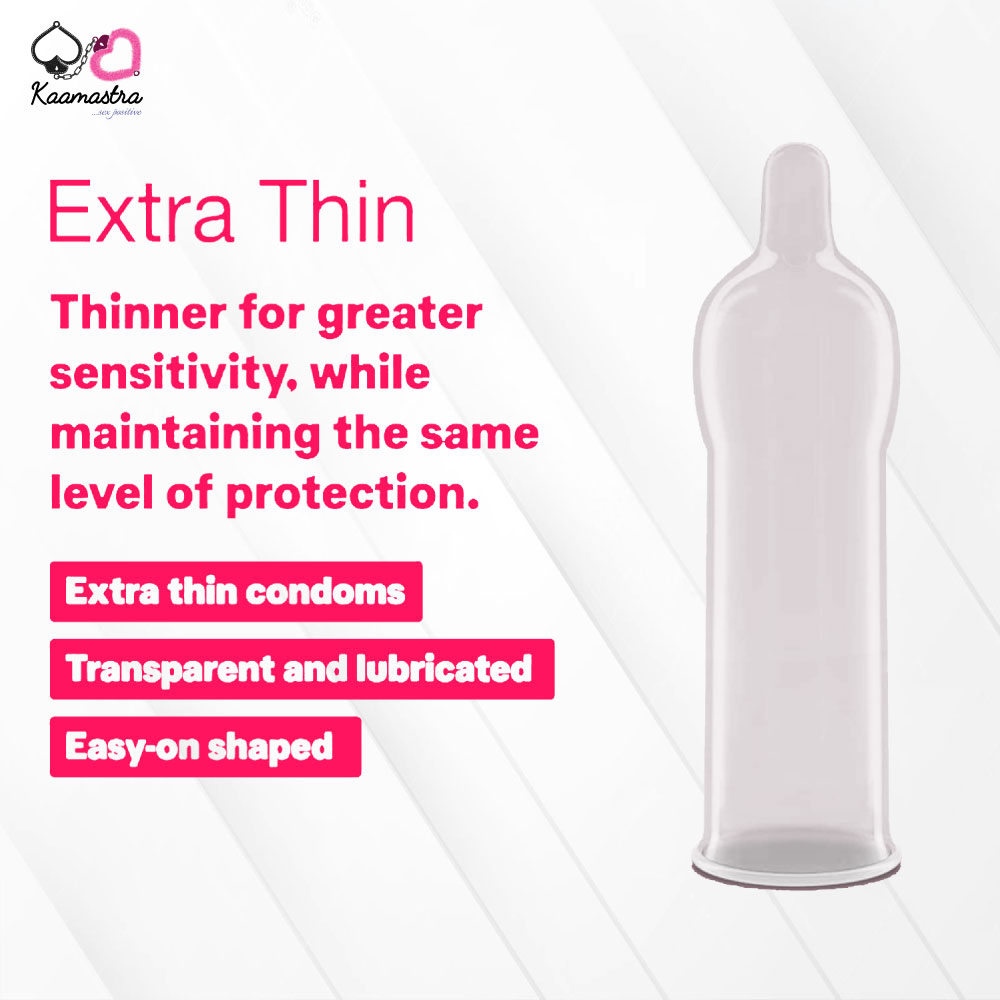 Extra thin condom by Durex on Kaamastra