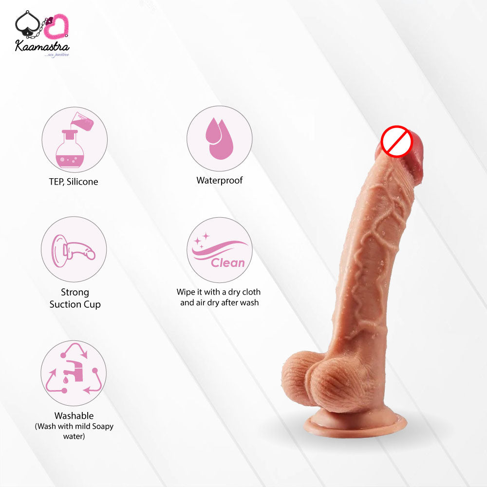 features of a suction dildo for women on Kaamastra 