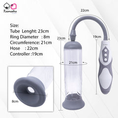 sizes of penis pump on Kaamastra