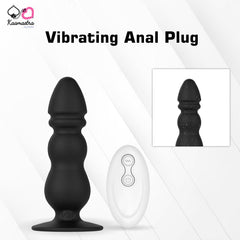 Kaamastra Vibrating Anal Plug with Remote