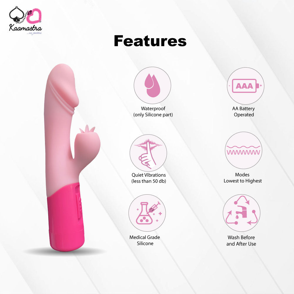Kaamastra Pink Dildo G spot Vibrator