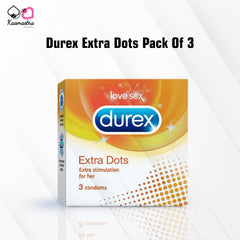 Durex Extra Dots condom on Kaamastra