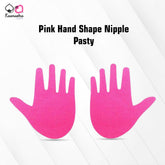 Kaamastra Pink Hand Shape Nipple Pasty