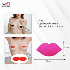 Kaamastra Lips Shape Nipple Pasty