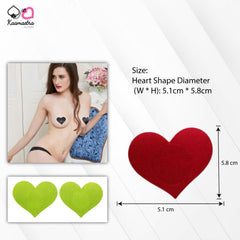 Kaamastra Heart Shape Nipple Pasty