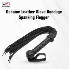 Kaamastra Genuine Leather Slave Bondage Spanking Flogger
