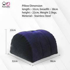 Buy Kaamastra inflatable hump pillow - ergonomic support for couples' pleasure