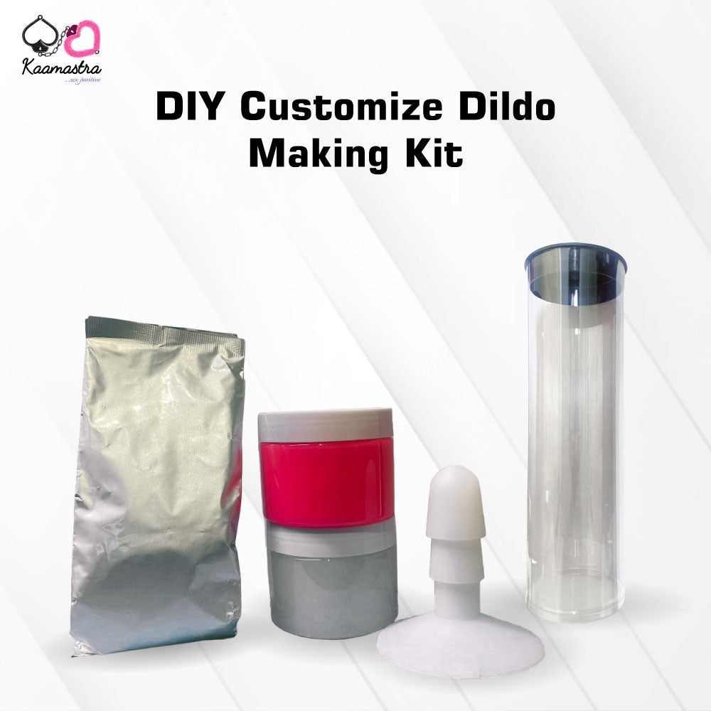 Kaamastra DIY dildo making kit - create custom silicone pleasure toys at home