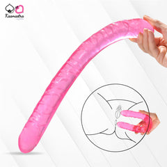Realistic double ended dildo